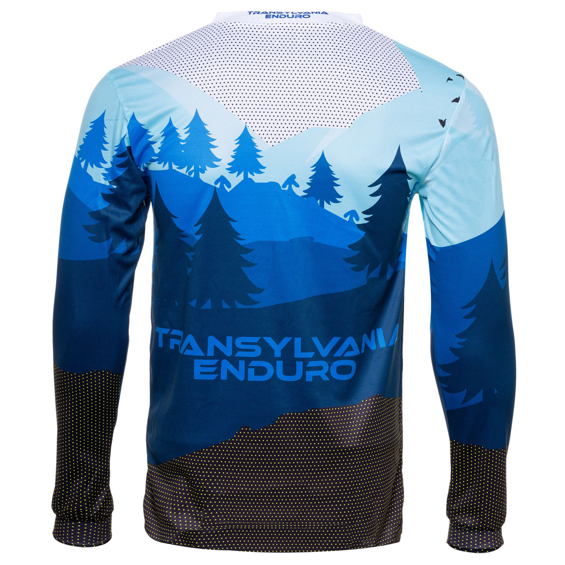 Tricou Transylvania Enduro Blue - imagine 2