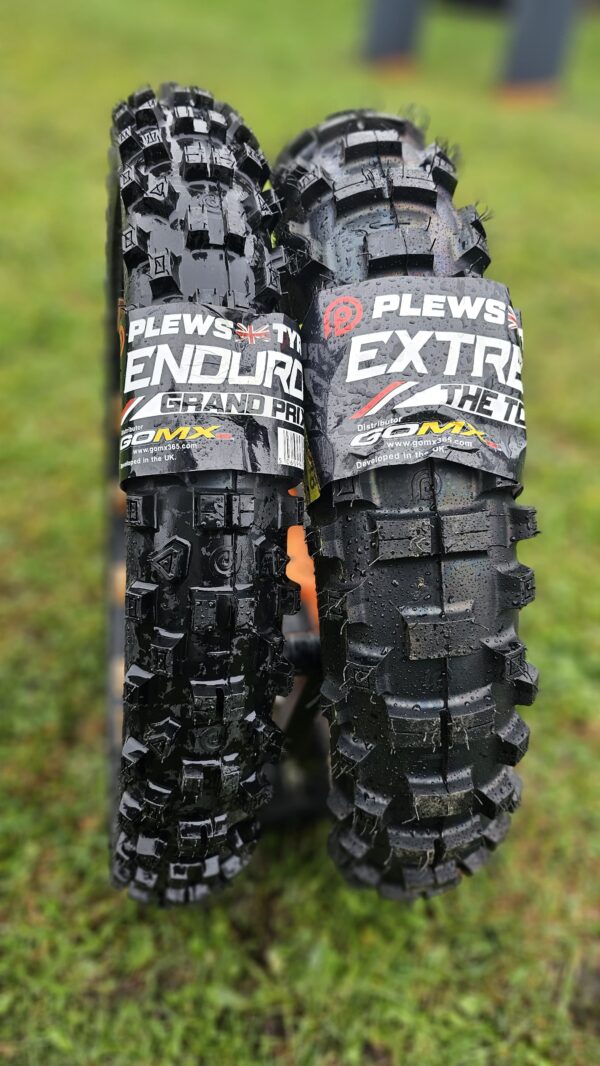 PACHET PlewsTyres Extreme TOUGH ONE Super Soft (SPATE) + PLEWS TYRES 90/100-21 EN1 Enduro Grand Prix (FATA) - imagine 3