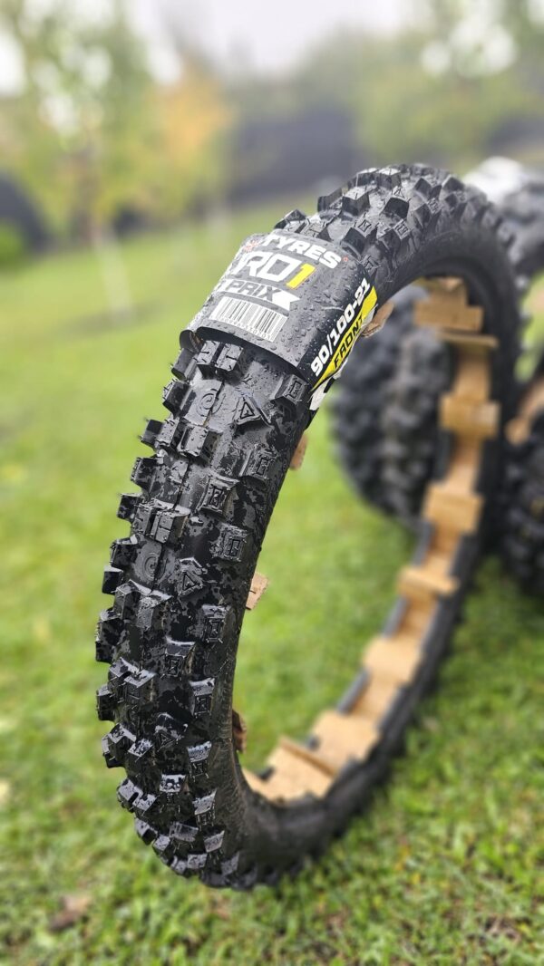PACHET PlewsTyres Extreme TOUGH ONE Super Soft (SPATE) + PLEWS TYRES 90/100-21 EN1 Enduro Grand Prix (FATA) - imagine 4