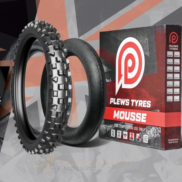 Pachet Plews Tyres 90/100-21 EN1 Enduro Grand FATA + Mousse Plews Tyres Soft FATA