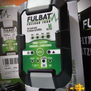 Încărcător baterie Fulbat 1000 - 6V/12V 1A