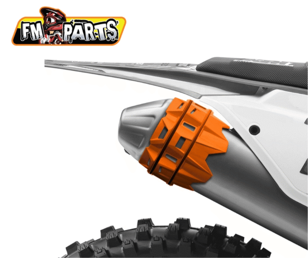 Fm-Parts Protectie Evacuare Finala Negru - imagine 2