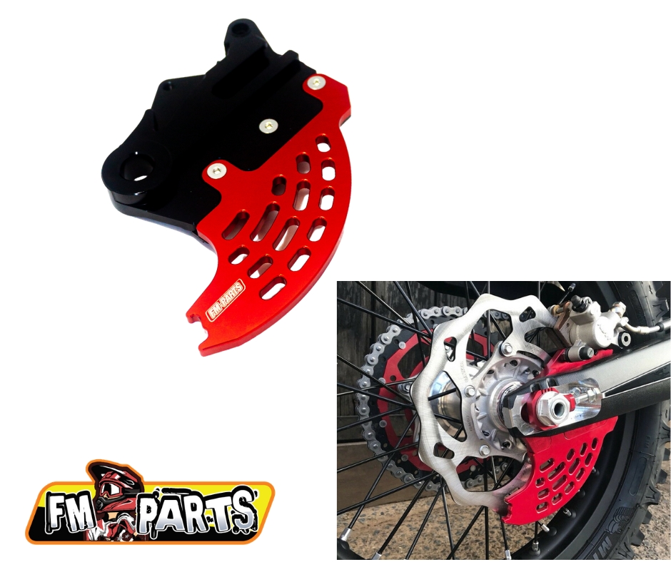 Protectie Disc Frana Spate Beta 250/300 2013-2024 Black/Red Fm-Parts - imagine 4
