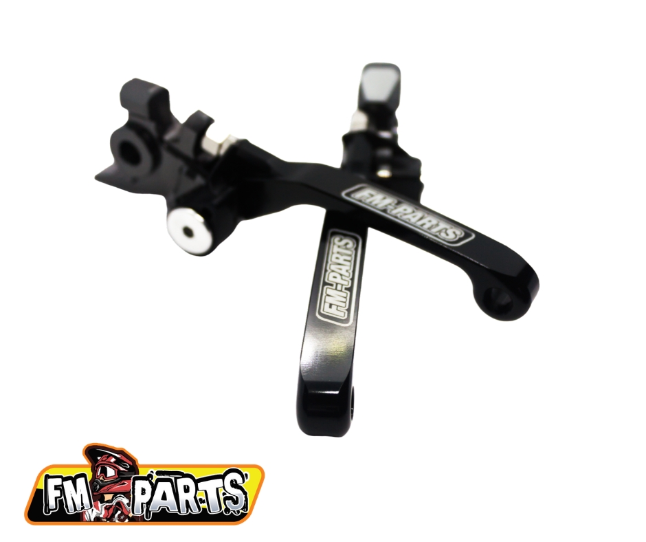 Set Manete Foldabile KTM 2015-2025 Fm-Parts Black - imagine 3