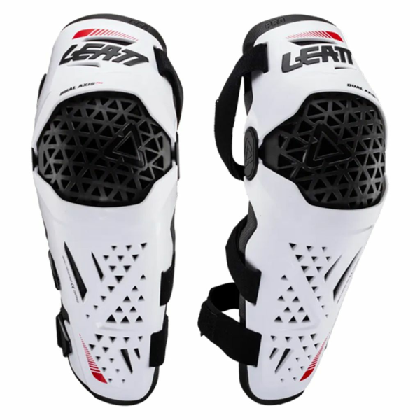GENUNCHERE Leatt Dual Axis Pro Black/White