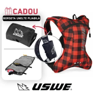 Rucsac Hidratare USWE Outlander XC 2L Flanell Red/Black