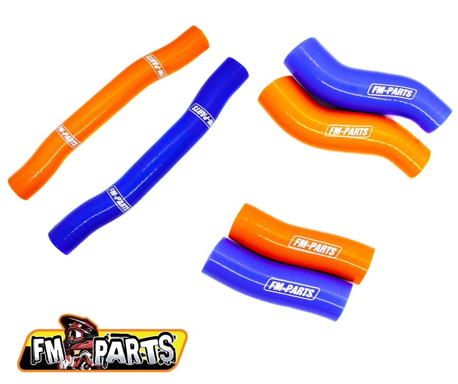 Kit Furtune Radiator Silicon KTM/Husqvarna 2017-2019 Albastre FmParts - imagine 3