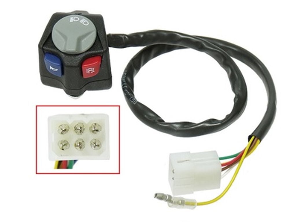 Buton lumini / oprire / claxon KTM ’16–’21 (78111070000) Enduro Expert 46800004AEE - imagine 2