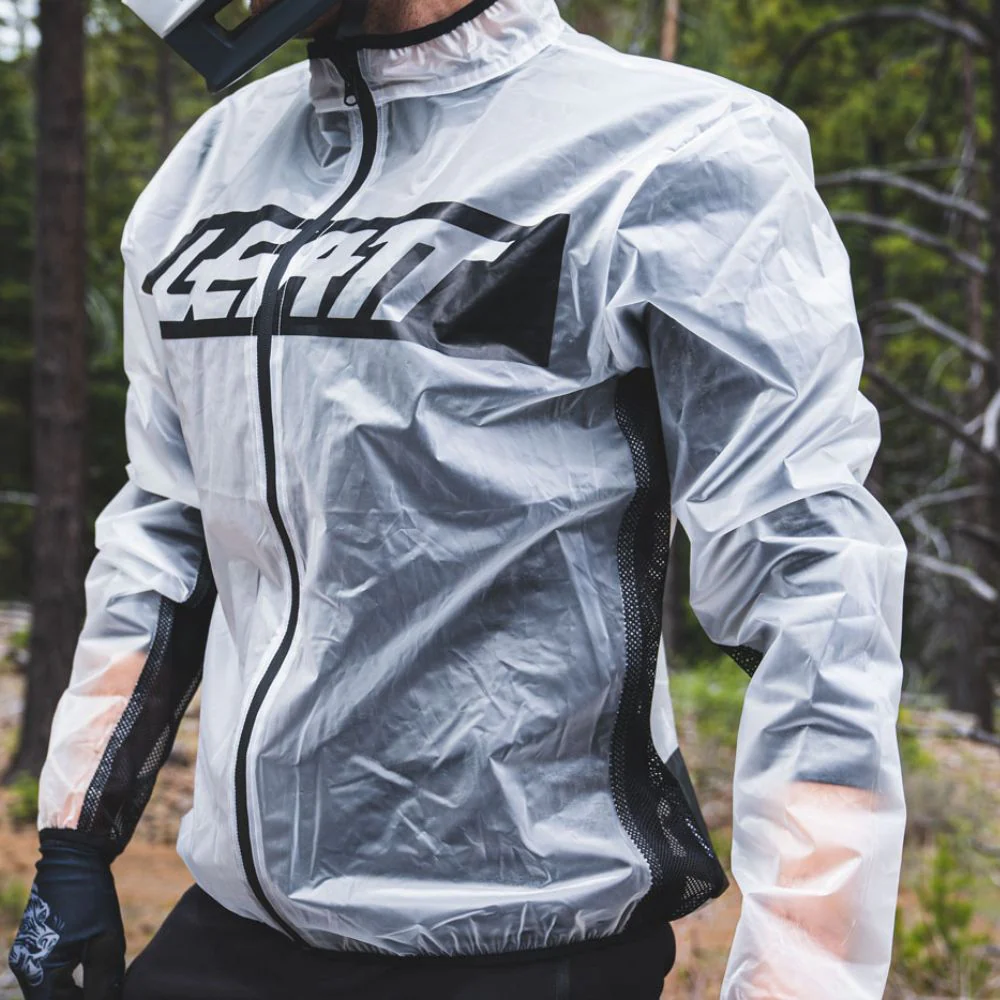 Pelerina de ploaie Leatt RaceCover Translucent - imagine 2