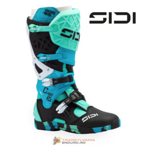 Cizme Sidi Crossair X Messy Cyan 2026 Moto MX Enduro
