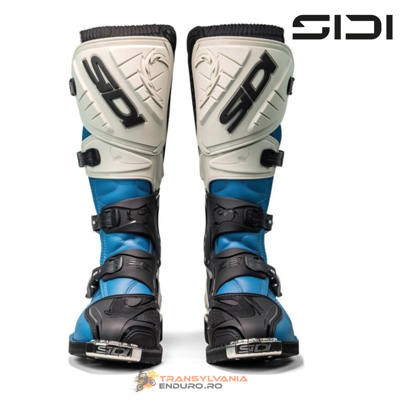 Cizme Agueda Petrol Sand Moto MX Enduro - imagine 3