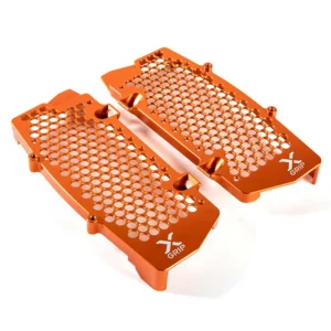 Protectii radiator X-GRIP TBI KTM Husqvarna Gas Gas 2024–2026 Portocaliu