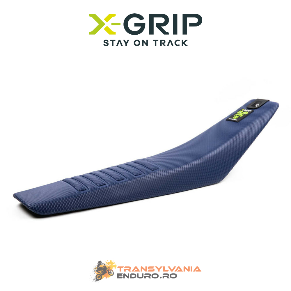 Husa de sa Husqvarna 2024–2026 TBI X-Grip Baboons Butt ALBASTRU