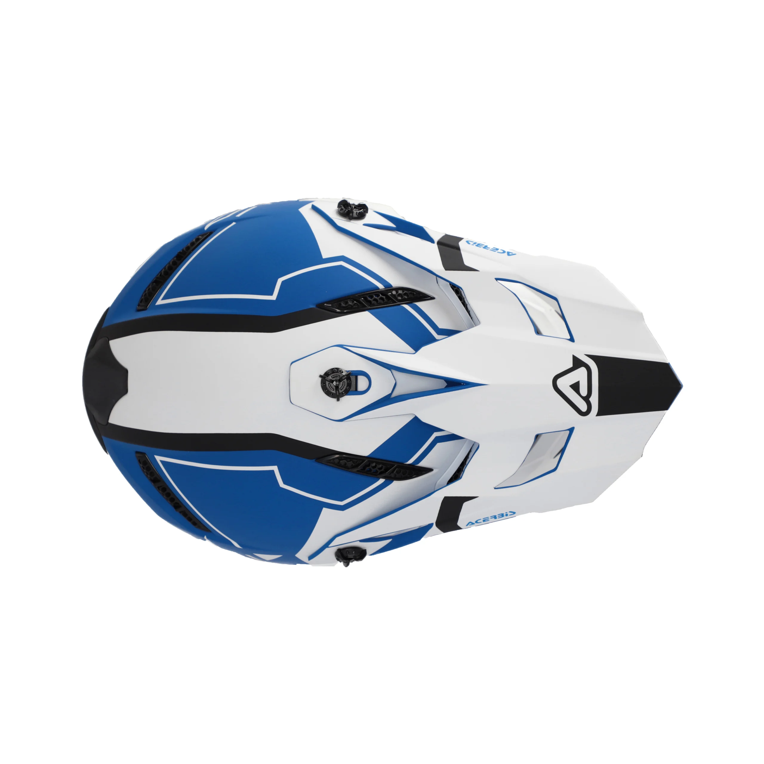 Casca Acerbis Profile 5 White/Blue - imagine 4