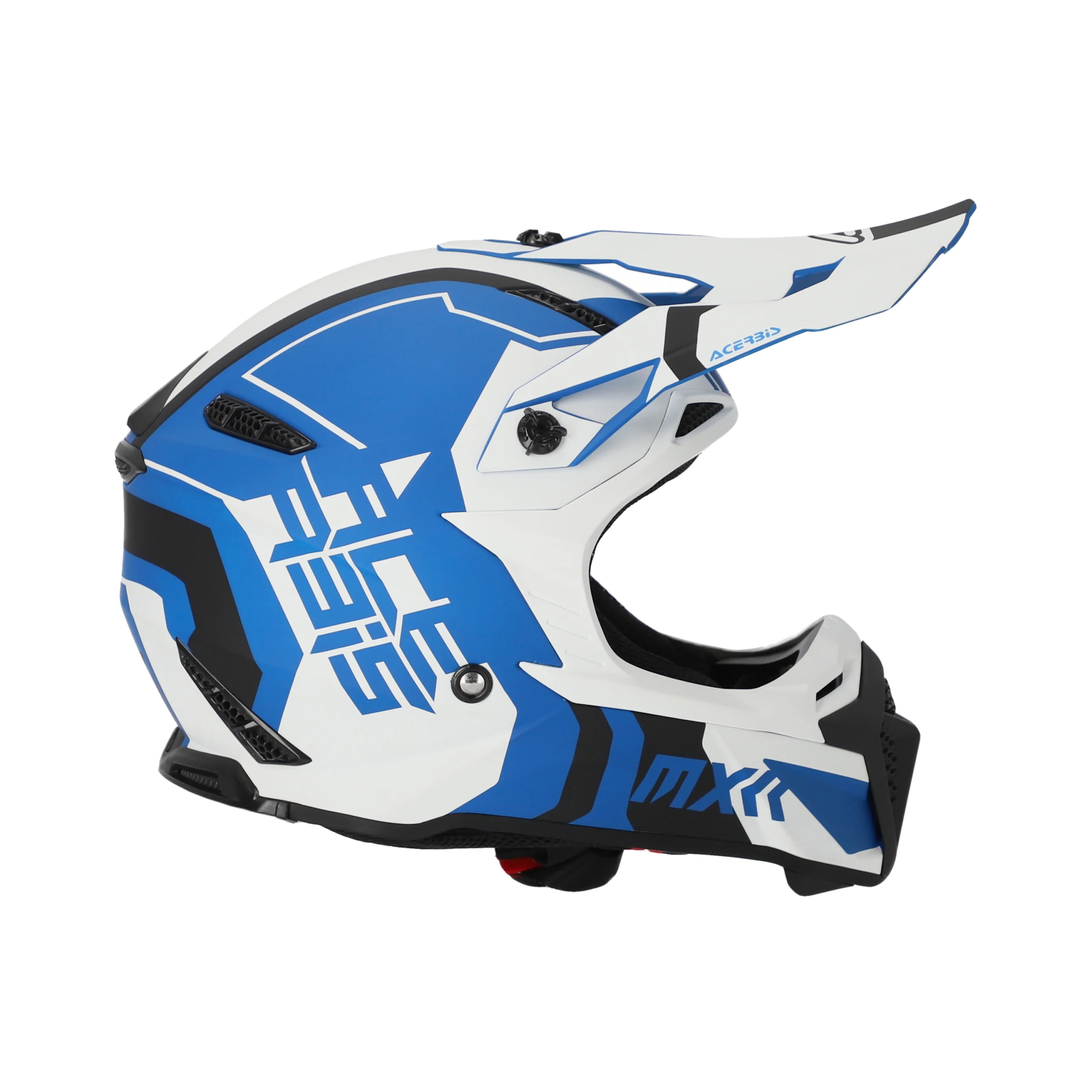 Casca Acerbis Profile 5 White/Blue - imagine 6