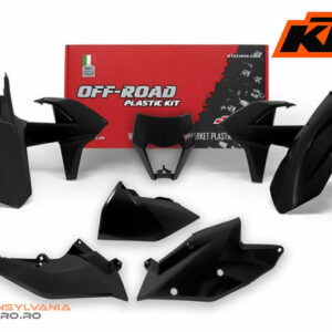 Kit plastice KTM EXC/EXC-F '17-'19 Negru (6 buc) RACETECH