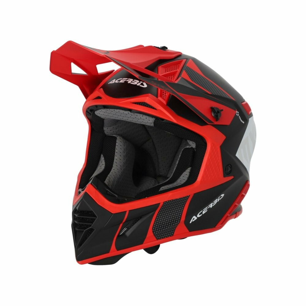 Casca Acerbis X-Track 22.06 Black / Red