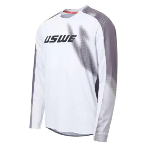 Tricou USWE Kalk Off-Road White