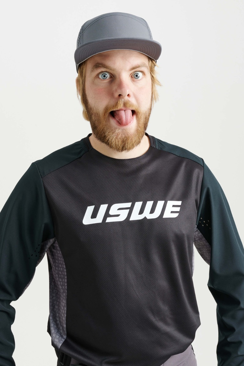 Tricou USWE Lera Off-Road Black - imagine 2