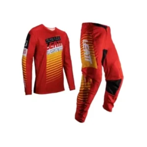 Echipament tricou si pantaloni Combo Leatt 3.5 ROSU NEGRU