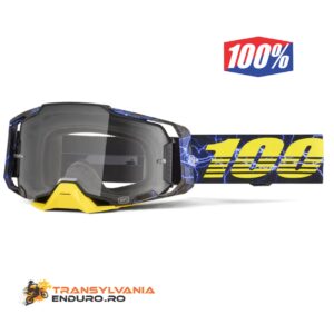 Ochelari 100% Armega Furious Negru/Lentila clara