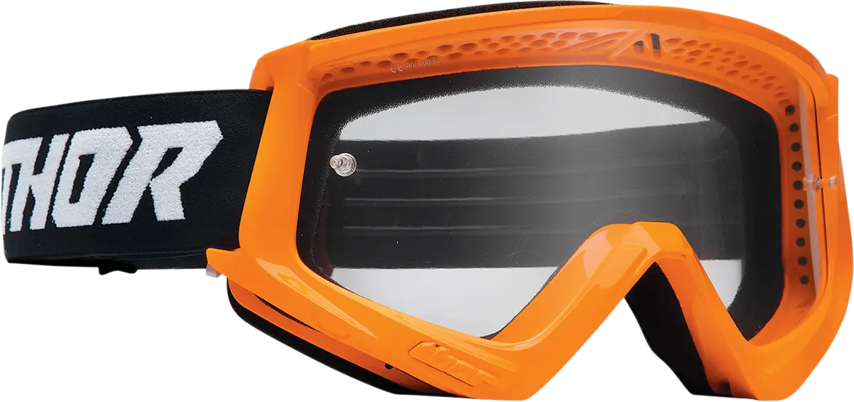 Ochelari Thor Combat Racer Black/Fluorescent Orange - imagine 2