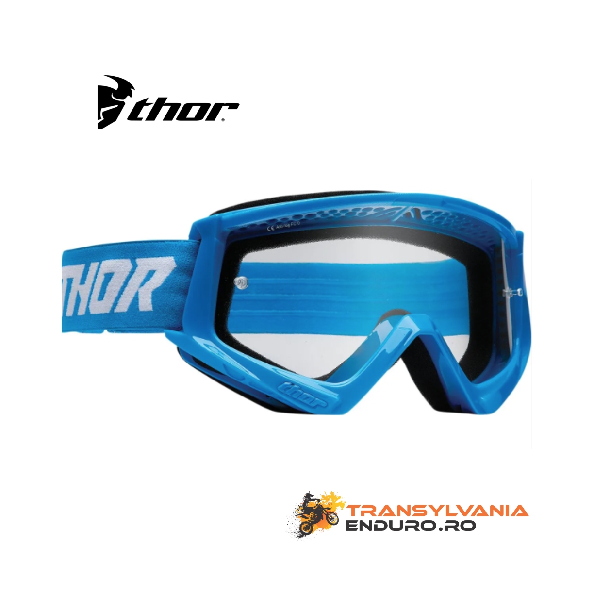 Ochelari Thor Combat Racer Blue/White