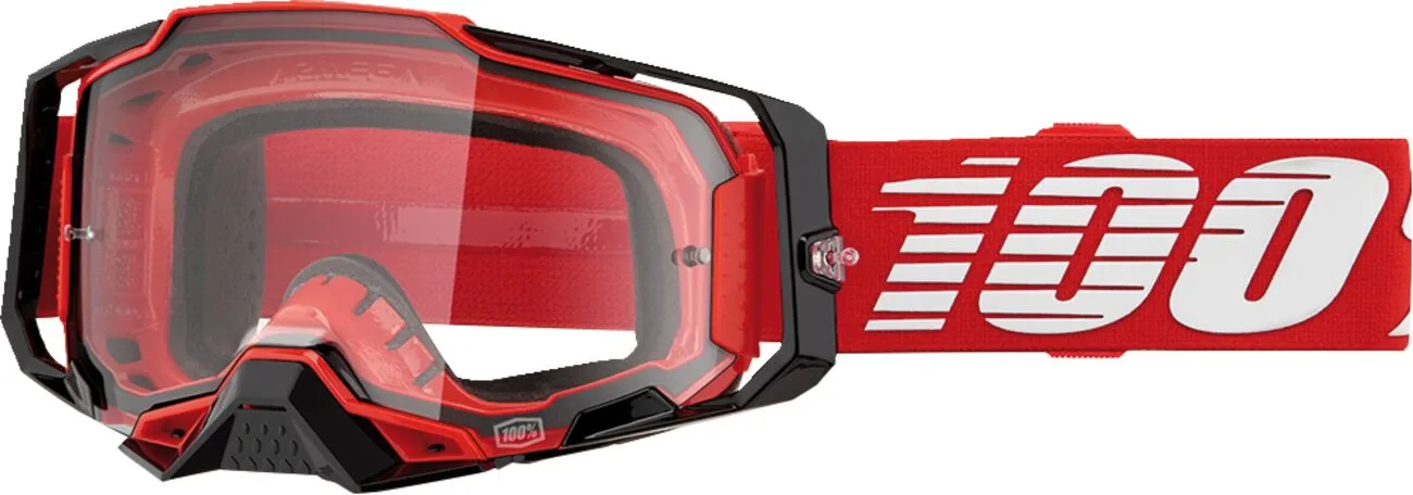 Ochelari 100% Armega Red/Black - imagine 2