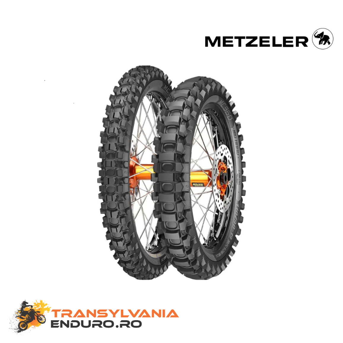 Anvelopa fata 80/100-21 Metzeler MC360 Mid-Hard