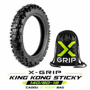 Anvelopa X-GRIP KING KONG 140/80-18 M+S SUPER-SOFT STICKY