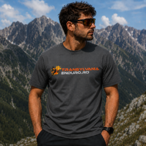 TRICOU TRANSYLVANIA ENDURO - TEAM EDITION ANTRACIT