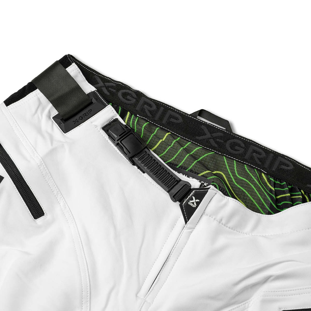 Pantaloni X-GRIP Tungsten ALB ROZ | Transylvania Enduro