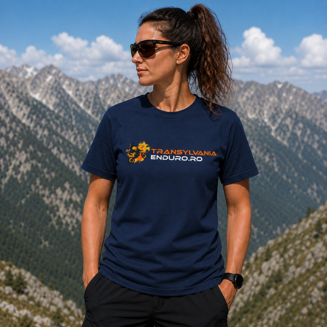 TRICOU TRANSYLVANIA ENDURO – TEAM EDITION ALBASTRU