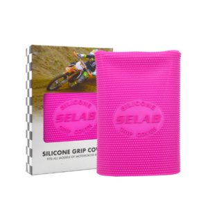 Husa Sa SELAB Silicon Grip Universala Enduro / Motocross PINK